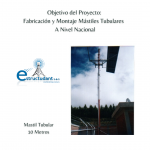 Fabricación y montaje de mastiles tubulares